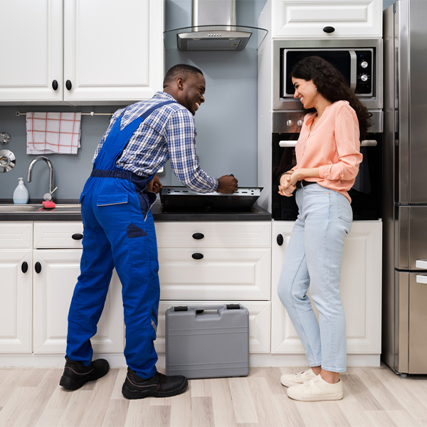 how long does it typically take to complete cooktop repair services in Jackson Center